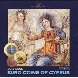 Monedas Euros Chipre Cartera 2013 Monedas Euros Chipre Cartera 2013