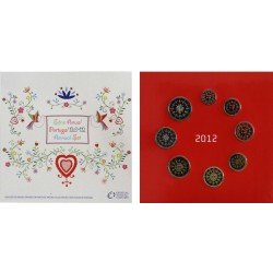 Monedas Euros Portugal Cartera 2012 Set Monedas Euros Portugal Cartera 2012 Set
