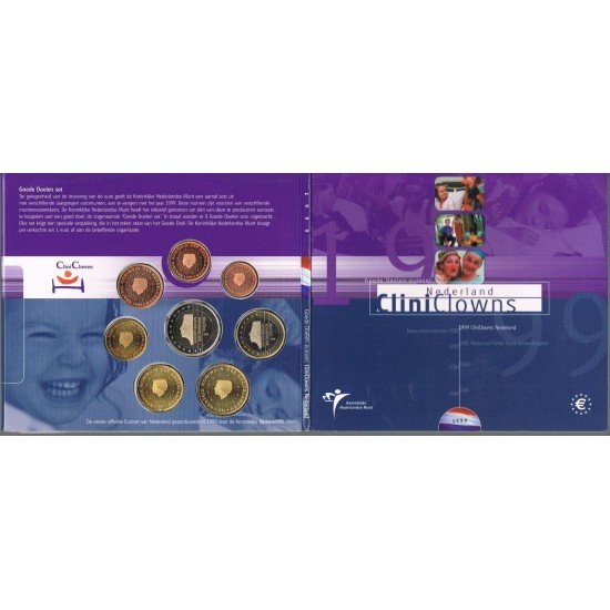 Monedas Euros Holanda Cartera 1999