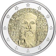 Finlandia 2013 2 € euros conmemorativos 125 Av del escritor F. E. Sillampää Finlandia 2013 2 € euros conmemorativos 125 Av del escritor F. E. Sillampää