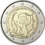 Holanda 2013 2 € euros conmemorativos 200 Av Reino Países Bajos