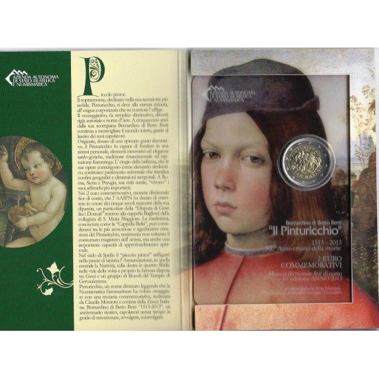 San Marino 2 euros conmemorativos (estuche oficial) 2013 San Marino 2 euros conmemorativos (estuche oficial) 2013