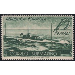 España Spain 780 ( 775/80 ) 1938 Submarino Submarine MNH