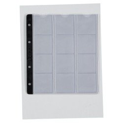 Pardo 76100 Pack de 10 Fundas Hojas monedas Pardo 76100 Pack de 10 Fundas Hojas monedas