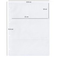 Pardo 101300 Pack de 10 fundas  3 compartimentos 