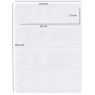 Pardo 101400 Pack de 10 fundas 4 compartimentos 