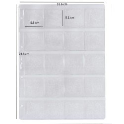 Pardo 102000 Pack de 10 fundas 20 compartimentos Pardo 102000 Pack de 10 fundas 20 compartimentos