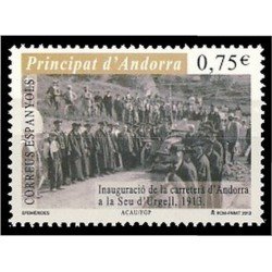 Andorra Española 402 2013 Vía Andorra a Seo Urgell MNH 
