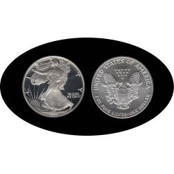 Estados Unidos United States 1 OZ onza1990 Liberty 1$ Plata Ag Estados Unidos United States 1 OZ onza1990 Liberty 1$ Plata Ag