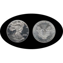 Estados Unidos United States 1 OZ onza 1987 Liberty 1$ Plata Ag Estados Unidos United States 1 OZ onza 1987 Liberty 1$ Plata Ag
