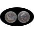 Canadá Canada 1 OZ onza 1991 Maple Leaf Elisabeth II 5 $ Plata Ag