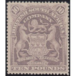 Africa del Sur Compañía South Africa Company Rhodesia Nº 73 1898 - 1908 Coat of arms
