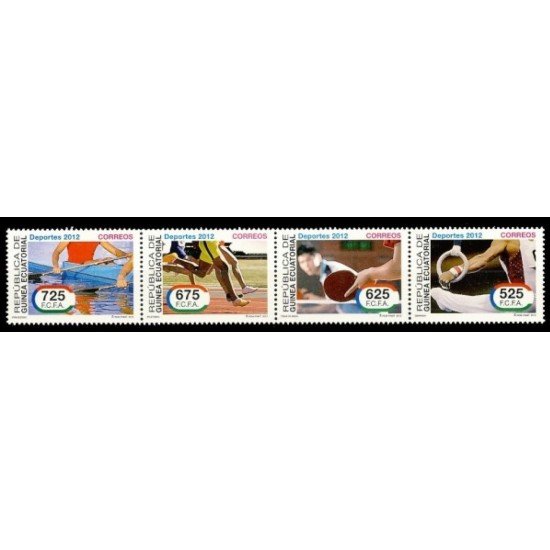 Guinea Ecuatorial 462/65 2012 Deportes MNH Guinea Ecuatorial 462/65 2012 Deportes MNH