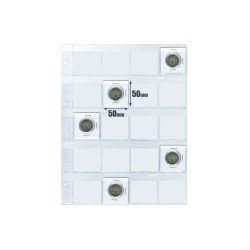 Hojas monedas Safi 4 anillas 20 departamentos 245x295 mm para cartones 013220F Hojas monedas Safi 4 anillas 20 departamentos 245x295 mm para cartones 013220F