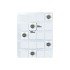 Hojas monedas Safi 4 anillas 20 departamentos 245x295 mm para cartones 013220F