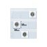 Hojas Monedas Safi Numis 4 anillas 9 dep. para cartones monedas 013939