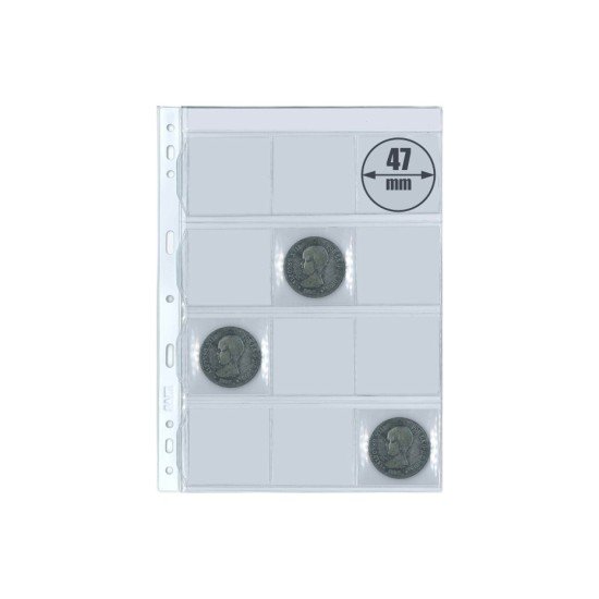 Hojas monedas neutral Safi 4 anillas 12 departamentos 013131 Hojas monedas neutral Safi 4 anillas 12 departamentos 013131
