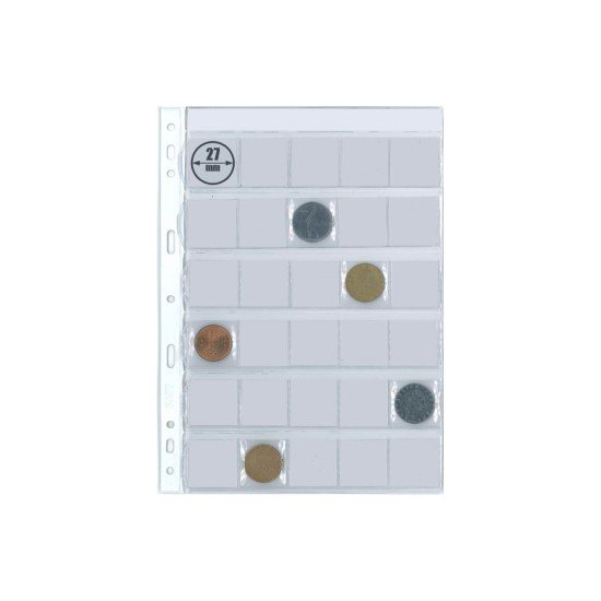 Hojas monedas neutral Safi 4 anillas 30 departamentos 013133 Hojas monedas neutral Safi 4 anillas 30 departamentos 013133
