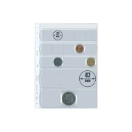 Hojas monedas neutral Safi 4 anillas 21 departamentos 013135 Hojas monedas neutral Safi 4 anillas 21 departamentos 013135