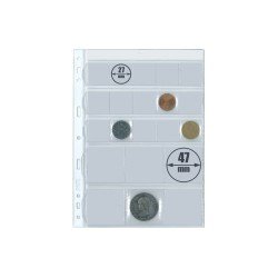 Hojas monedas neutral Safi 4 anillas 21 departamentos 013135 Hojas monedas neutral Safi 4 anillas 21 departamentos 013135