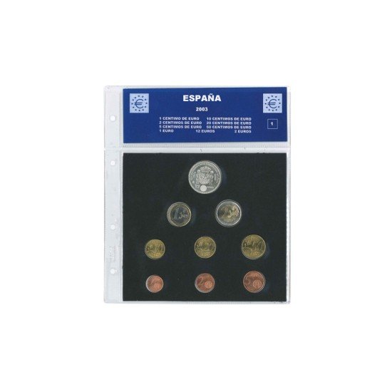 Hoja Euros España 10 (2x2) Monedas SAFI castellano 0142102 Hoja Euros España 10 (2x2) Monedas SAFI castellano 0142102