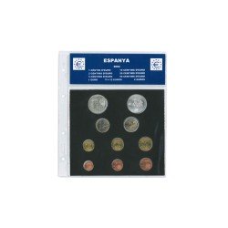 Hoja Euros España 9 Monedas SAFI castellano 014209 Hoja Euros España 9 Monedas SAFI castellano 014209