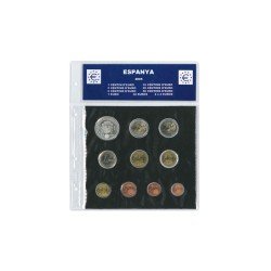 Hoja Euros España 9 Monedas CT SAFI catalán 014209C Hoja Euros España 9 Monedas CT SAFI catalán 014209C