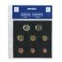 Hoja Euros España 8 Monedas SAFI  castellano 014208