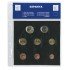 Hoja Euros España 8 Monedas CT SAFI catalán 014208C