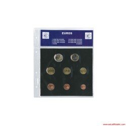 Hoja Euros España 10 (2x12) Monedas SAFI castellano 01421012 Hoja Euros España 10 (2x12) Monedas SAFI castellano 01421012