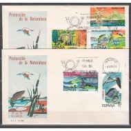 España Spain 2469/73 1978 Protección de la Naturaleza SPD Sobre Primer Día