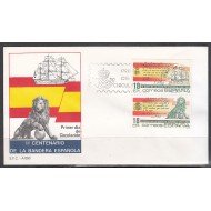España Spain 2791/92 1985 II Centenario de la Bandera Española SPD Sobre Primer Día España Spain 2791/92 1985 II Centenario de la Bandera Española SPD Sobre Primer Día