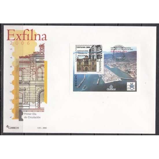 España Spain 4236 2006 Exposición Filatélica Nacional Exfilna SPD Sobre Primer Día España Spain 4236 2006 Exposición Filatélica Nacional Exfilna SPD Sobre Primer Día