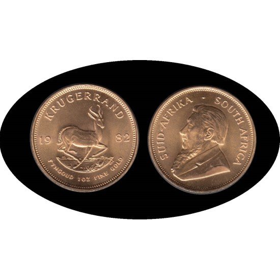 Sudafrica South Africa Krugerrand 1982 Au gold Sudafrica South Africa Krugerrand 1982 Au gold