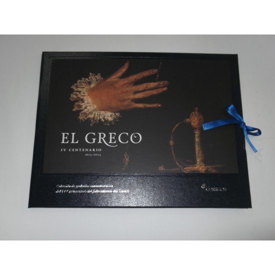 España Spain Colección Grabados Conmemorativos IV Centenario El Greco 1614 - 2014