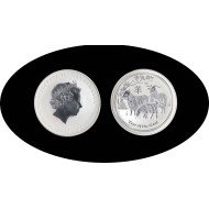 Australia 5 OZ onza 2015 Año de la cabra Year of the Goat 5$ Plata Ag Australia 5 OZ onza 2015 Año de la cabra Year of the Goat 5$ Plata Ag