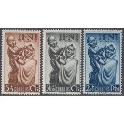 Ifni 79/81 1952 Pro Infancia MNH