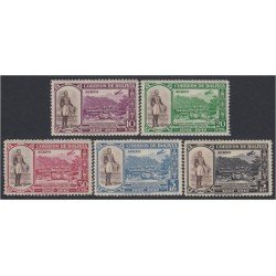 Bolivia A-63/67 1942 Centenario de la Fundación de la provincia de Beni MNH Bolivia A-63/67 1942 Centenario de la Fundación de la provincia de Beni MNH