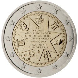 Grecia 2014 2 € euros conmemorativos   Islas Jónicas