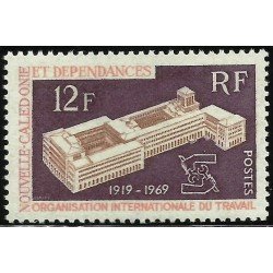 MI1 Nueva Caledonia New Caledonia Nº 363  1969