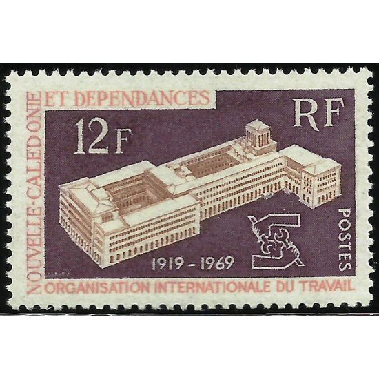 MI1 Nueva Caledonia New Caledonia Nº 363  1969