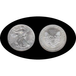 Estados Unidos United States 1 OZ onza 1999 Liberty 1$ Plata Ag Estados Unidos United States 1 OZ onza 1999 Liberty 1$ Plata Ag