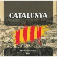 Catalunya Cartera Euros en prueba 2014 Tricentenari 1714-2014 Catalunya Cartera Euros en prueba 2014 Tricentenari 1714-2014