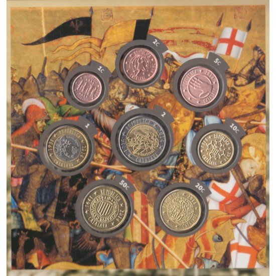 Catalunya Cartera Euros en prueba 2014 Tricentenari 1714-2014 Catalunya Cartera Euros en prueba 2014 Tricentenari 1714-2014