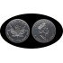 Canadá Canada 1 OZ onza 1993 Maple Leaf Elisabeth II  5$ Plata Ag