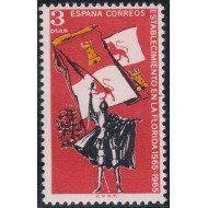 España Spain Emisión Conjunta 1965 España - EEUU IV Cent.Fundación San Agustín. Florida MNH España Spain Emisión Conjunta 1965 España - EEUU IV Cent.Fundación San Agustín. Florida MNH
