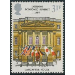 MI2 Gran Bretaña 1130 1984 Conferencia de la Cumbre Económica de Londres  MNH 