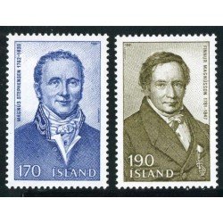 MI2 Islandia Iceland  516/17 1981 MNH