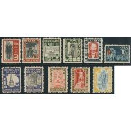 Cuba A- 78/87 1953/54  Jose Martí MNH