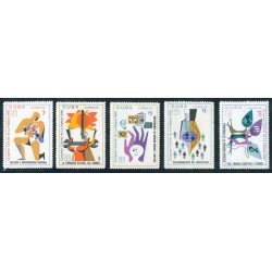 VAR2  Cuba  Nº 1201/05  1968  MNH
